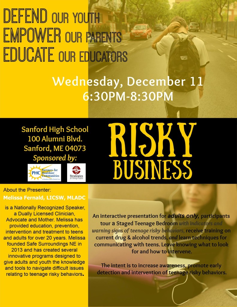 Risky Business @ Sanford High School/Performing Arts Center